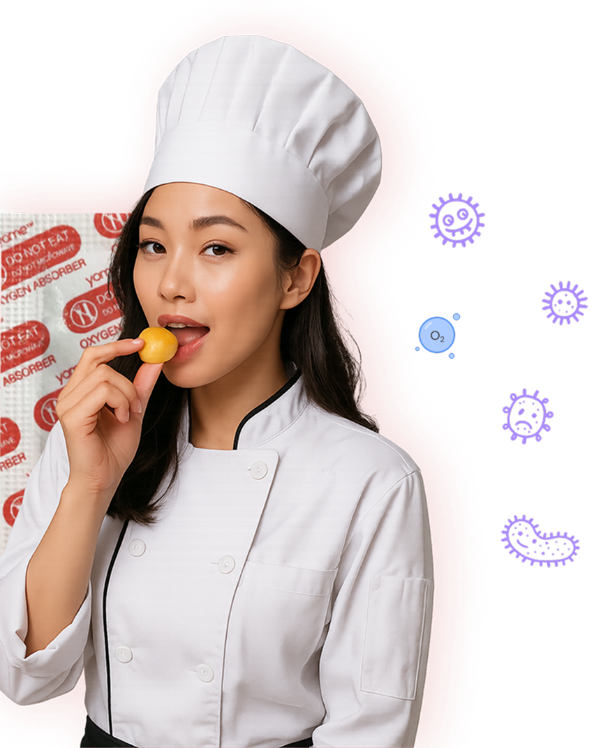 Yome Oxygen Absorber Food Protection